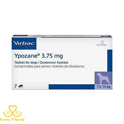Іпозан для лікування простати, 7 таблеток, Вирбак 3,75 мг (7,5 кг-15 кг) 42302 фото