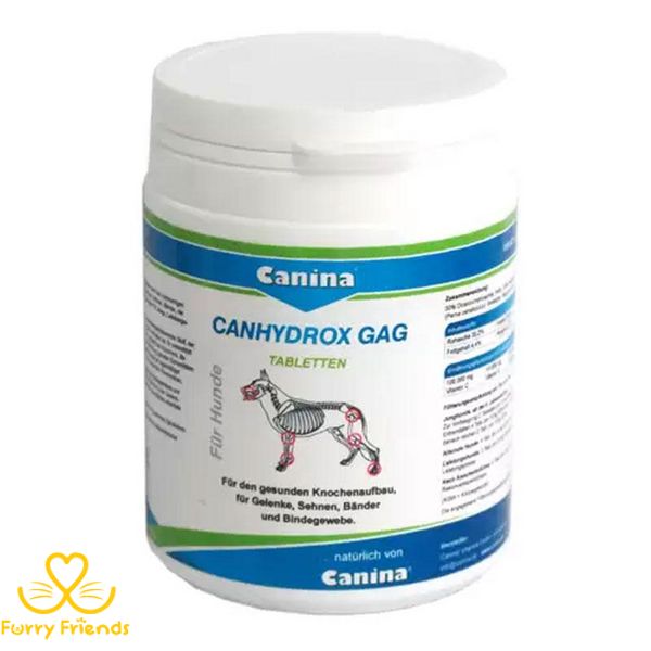 Canhydrox Petvital Gag вітаміни для формування кісток і суглобів у собак, Сапіпа 120 таблеток 200 гр 50104 фото