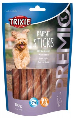 Premio Rabbit Sticks - лакомство-палочки для собак с кроликом, Трикси 31709 30076 фото