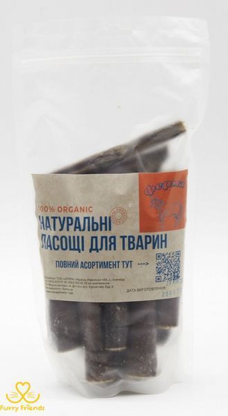 Пищевод говяжий сушеный 1,0 кг 80618 фото