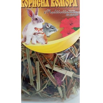 Корисна комора MULTIVITAMIN MENU з гібіскусом, фруктами та гілками верби 100 г 42162 фото