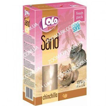 Пісок для шиншил Lolo Pets 1.5 кг 44916 фото