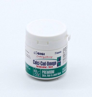 Calci-Cod Omega (кальций код омега), Gigi кальций, фосфор, витамин 21 табл 51132 фото