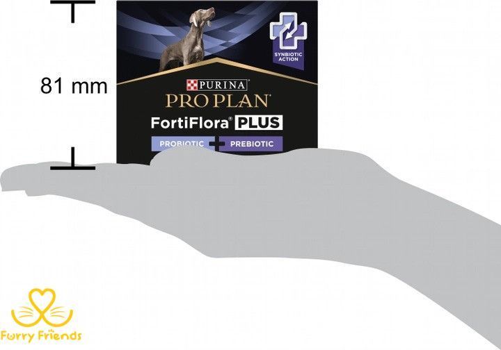 Purina Pro Plan FortiFlora Plus Пробиотик для взрослых собак и щенков для поддержания нормальной миклофлоры кишечника 30x2 г 76678 фото