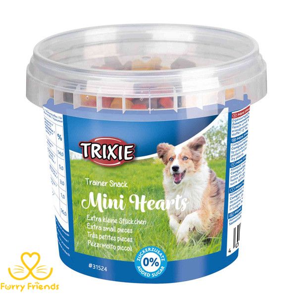 Витамины для собак Ведро пластик Mini Hearts 200 гр 31524 27670 фото