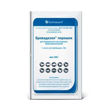 Бровадазол 5% 100г (гранулы) фенбендазол, Брофарма 23650 фото