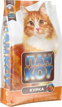 Пан-Кот Курица сухой корм для кошек 10 кг 53488 фото