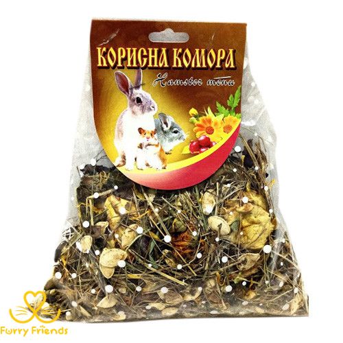 Корисна комора HAMSTER MENU с овощами, фруктами, травами и семечками для грызунов 300г 42165 фото