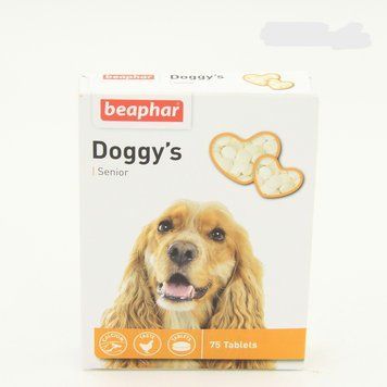 Doggys Senior Витаминизированное лакомство для собак старше 7 лет Doggys Senior Beaphar 11519 - 46044 фото