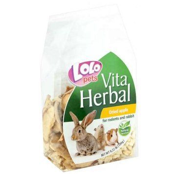 HERBAL для грызунов яблочный микс 100 г Lolopets 74109 63533 фото