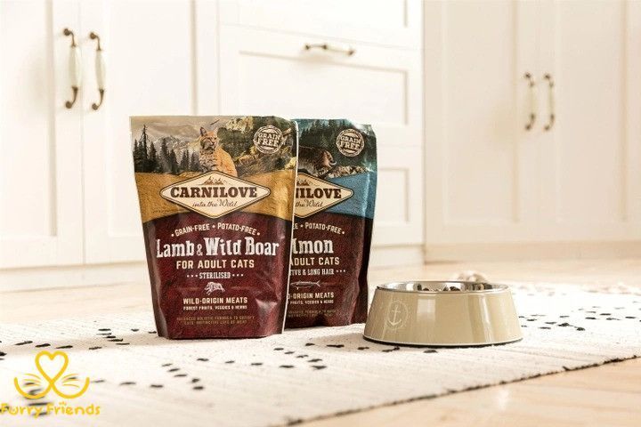 Carnilove Cat Lamb Wild Boar Sterilised Сухой корм для стерилизованных кошек с ягненком и кабаном, 400 г 74672 фото