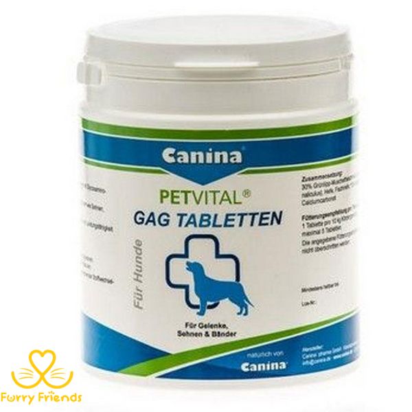 Petvital Gag глюкозамин для собак 600 таблеток 46060 фото