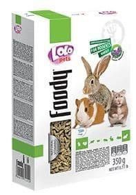 Корм для грызунов в гранулах с люцерной Lolo Pets 350 г 25231 фото