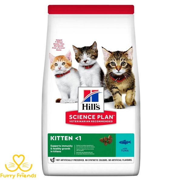 Hills (Хиллс) SP Kitten Ch с тунцом - Сухой корм для котят 300 г 56724 фото