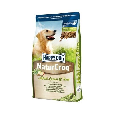 Happy dog корм Натур для собак крок ягненок с рисом, 15кг 21219 фото