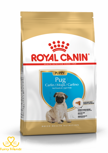 Royal Canin Pug Puppy (Роял Канин мопс паппи) для щенков мопсов 1,5 кг 41966 фото