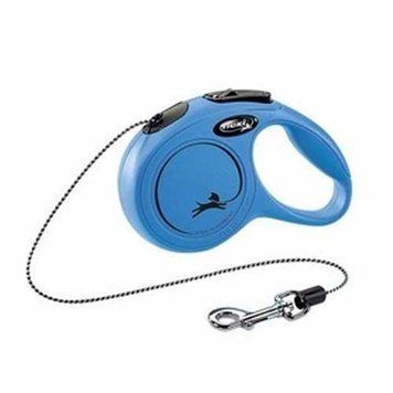Рулетка Flexi Classic S - трос 5м до 12 кг Синяя 19129 фото