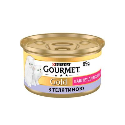 Gourmet Gold паштет для котят с телятиной, 85 г 37233 фото