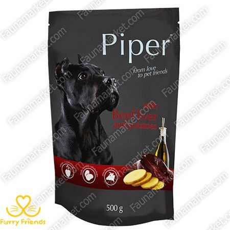 Dolina Notice Piper Dog говяжья печень и картофель 150г 34776 фото