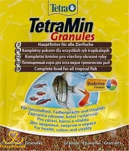 Тetra MIN Granules для всіх видів риб в гранулах 15 гр 44638 фото