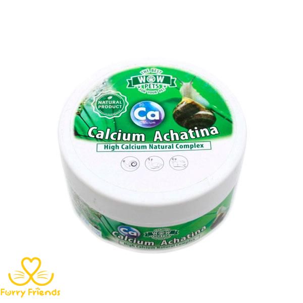 Корм для Ахатин с кальцием WOW PETS Achatina Calcium, 175 г 75229 фото